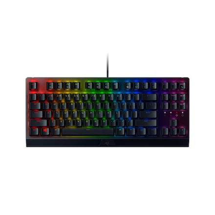 Kompaktiška Žaidimų klaviatūra Razer BlackWidow V3 Tenkeyless, Green Switch, Nordic išdėstymas