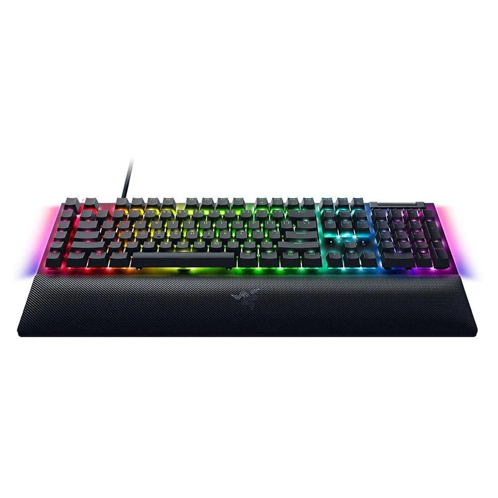 Razer | BlackWidow V4 | Mechaninė klaviatūra žaidimams | su laidu | US | Žalias Switch | Juodas