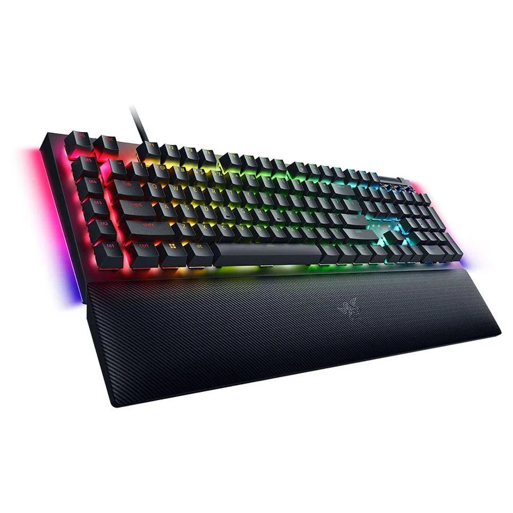 Razer | BlackWidow V4 | Mechaninė klaviatūra žaidimams | su laidu | US | Žalias Switch | Juodas