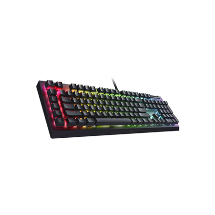 Razer | BlackWidow V4 X | Klaviatūra žaidimams | su laidu | Cyrillic | Geltona Mechaninė Switches | Juodas