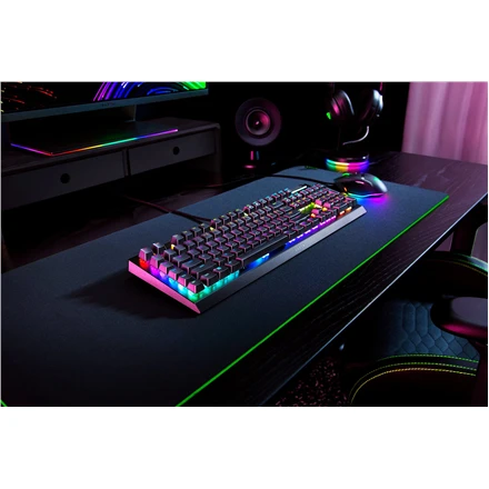 Razer | BlackWidow V4 X | Mechaninė klaviatūra žaidimams | su laidu | Nordic | Žalias Mechaninė Switches