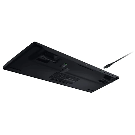Razer | Klaviatūra žaidimams | Deathstalker V2 Pro | Klaviatūra žaidimams | Wireless | Bluetooth | RGB LED pašvietimas | Belaidė jungtis | US | Optical Switch | Juodas