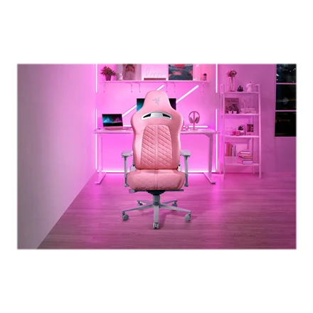 Komfortiška Žaidimų kėdė Razer Enki Quartz Gaming Chair, Rožinė