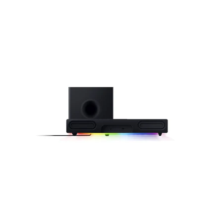 Kompiuterio kolonėlės Razer | Gaming Soundbar | Leviathan V2 | Bluetooth | Belaidė jungtis | Juodas
