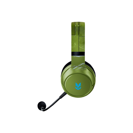 Belaidės Žaidimų Ausinės Razer Kaira Pro Halo Infinite Edition skirtos Xbox Series X ir mobiliems Xbox žaidimams