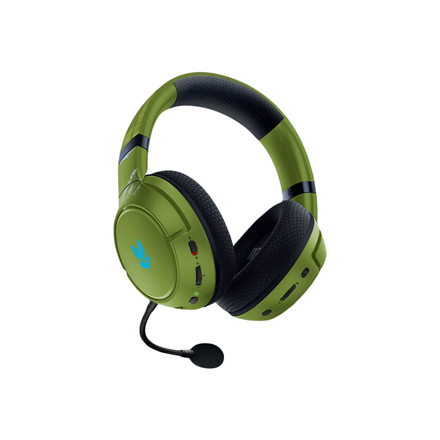 Belaidės Žaidimų Ausinės Razer Kaira Pro Halo Infinite Edition skirtos Xbox Series X ir mobiliems Xbox žaidimams