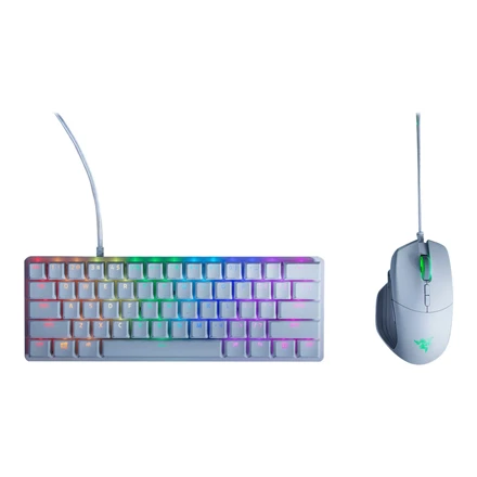 60% Mechaninė Žaidimų klaviatūra Razer Huntsman Mini Mercury Edition, Red Switch, US išdėstymas