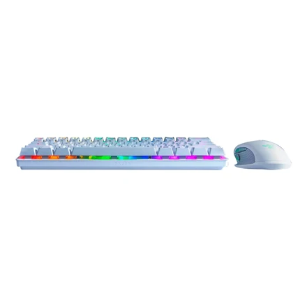 60% Mechaninė Žaidimų klaviatūra Razer Huntsman Mini Mercury Edition, Red Switch, US išdėstymas