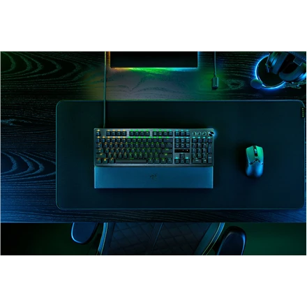 Razer | Klaviatūra žaidimams | Huntsman V3 Pro | Klaviatūra žaidimams | su laidu | Nordic | Juodas | Analog Optical