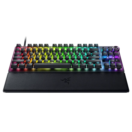 Razer | Huntsman V3 Pro Tenkeyless | RZ03-04980100-R3M1 | Klaviatūra žaidimams | su laidu | US | Analog Optical | Juodas