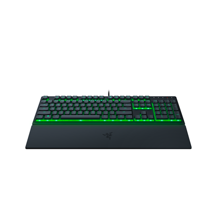 Razer | Ornata V3 X | Klaviatūra žaidimams | su laidu | RGB LED pašvietimas | Cyrillic | Silent Membrane | Juodas
