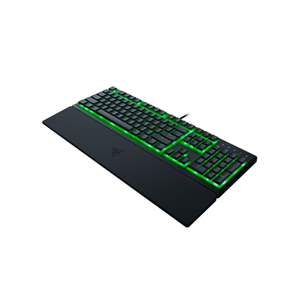 Razer | Ornata V3 X | Klaviatūra žaidimams | su laidu | RGB LED pašvietimas | Cyrillic | Silent Membrane | Juodas