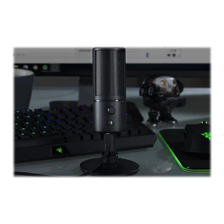 Razer | Seiren X | N/A | Laidinis | Kardioidinio kondensatoriaus mikrofono PS4 versija