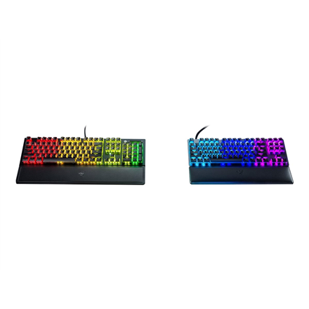 Razer Phantom Keycap Upgrade Set Black, pakaitiniai klavišai klaviatūrai, Juodi