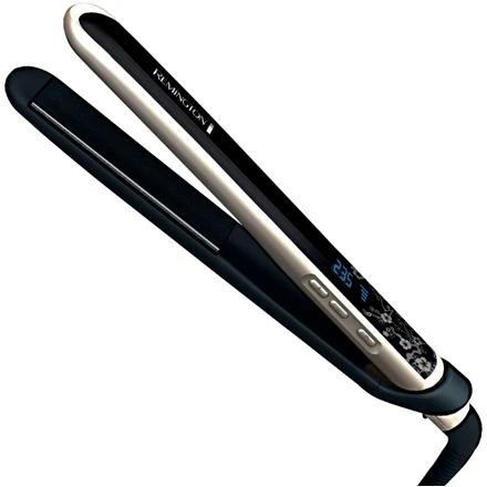 Remington | PEARL Plaukų tiesintuvas | S9500 | Garantija 24 mėn. | Ceramic heating system | Ekranas Digital display | Temperature (min) 150 °C | Temperature (max) 235 °C | Juodas