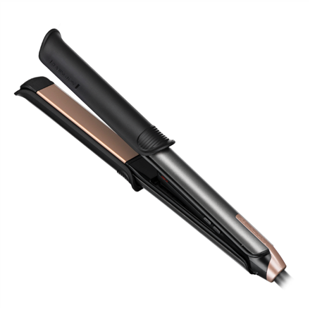 Remington Straight and Curl Plaukų tiesintuvas | S6077 ONE | Keraminė šildymo sistema | Temperatūra (min.) 150 °C | Temperatūra (maks.) 230 °C | Šildymo lygių skaičius 5