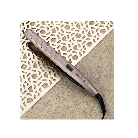 Remington | Wet 2 Straight PRO Plaukų tiesintuvas | S7970 | Ceramic heating system | Temperature (max) 230 °C | Rožinė/Gold