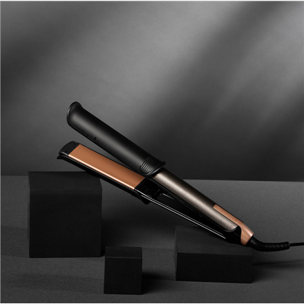 Remington Straight and Curl Plaukų tiesintuvas | S6077 ONE | Keraminė šildymo sistema | Temperatūra (min.) 150 °C | Temperatūra (maks.) 230 °C | Šildymo lygių skaičius 5