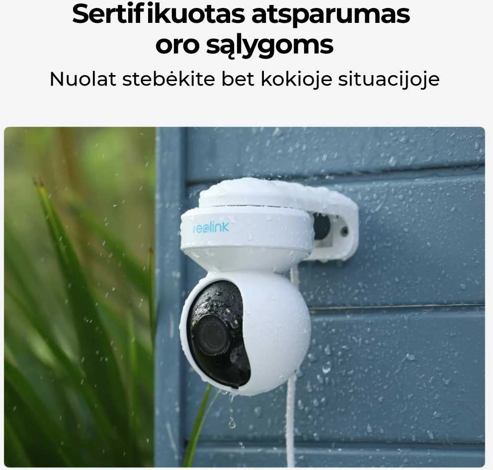 Vidinė apsaugos kamera Reolink E Series E560, baltos spalvos