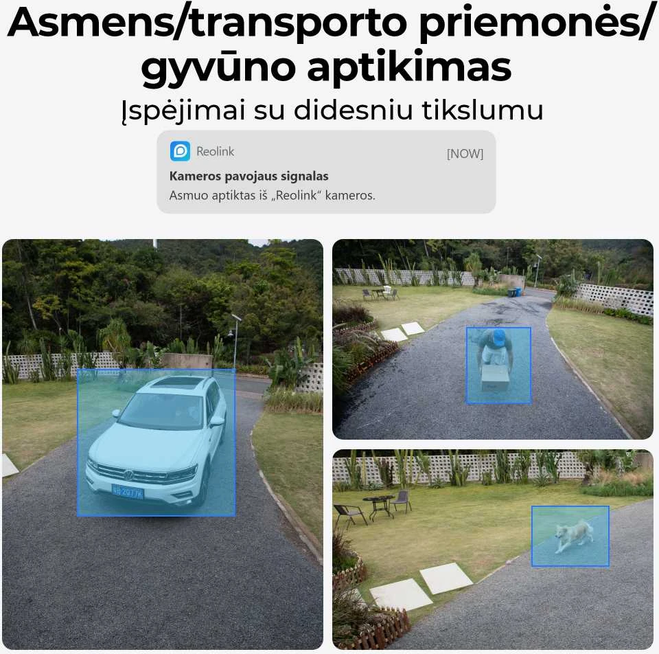 Vidinė apsaugos kamera Reolink E Series E560, baltos spalvos