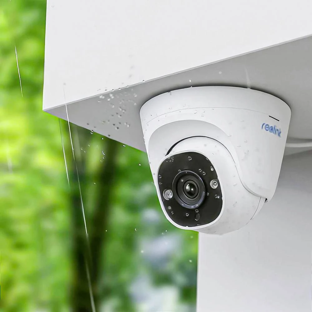 Reolink | IP kamera | RLC-510A | Kulka | 5 MP | Fiksuotas objektyvas | Maitinimas per Ethernet (PoE) | IP66 | H.264 | „MicroSD“ (maks. 256 GB) | Baltas aprašymas - Prekės nuotrauka