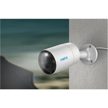 Reolink | Išmanioji Ultra HD PoE kamera su asmens / transporto priemonės aptikimu ir dvipusiu garsu | P340 | Kulka | 12 MP | 4mm/F1.6 | H.265 | „Micro SD“, maks. 256 GB