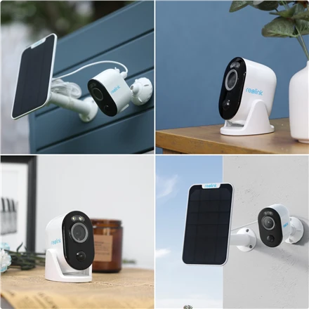 Belaidė stebėjimo kamera Reolink Argus Series B330 5MP | su dviejų juostų Wi-Fi ryšiu, baterija ir apšvietimu