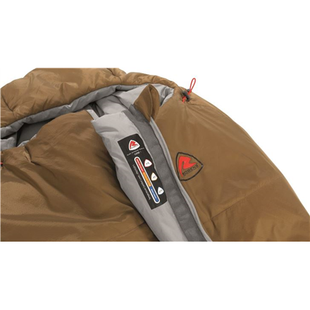 Robens ICEFALL PRO 600, YKK Auto spyna - dvipusis atidaromas