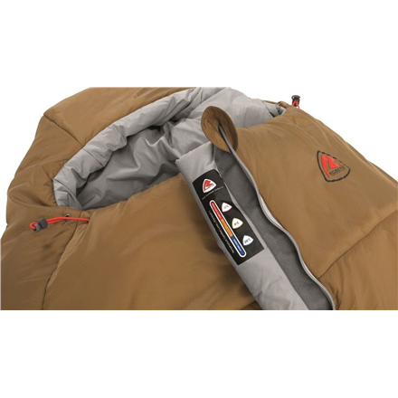 Robens ICEFALL PRO 600, YKK Auto spyna - dvipusis atidaromas