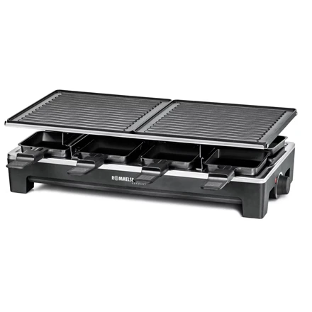 Rommelsbacher | Raclette grill | RCS 1350 | Grilis | 1350 W | Juodas/Pilkas
