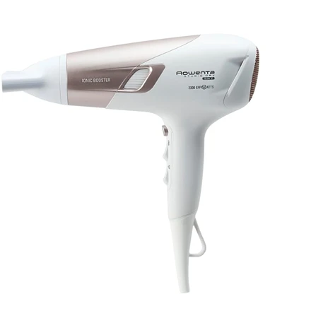 Plaukų Džiovintuvas - Rowenta Studio Dry CV5830F0 Ion Booster 6 Speed/Temp Baltas Rose Gold