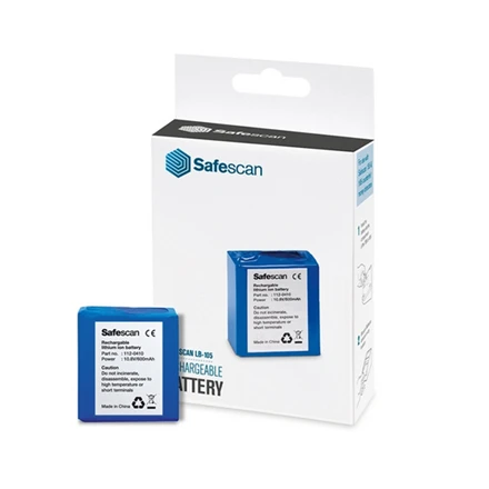 SAFESCAN LB-105 baterija, tinkama Safescan 155-S, 165-S ir 185-S
