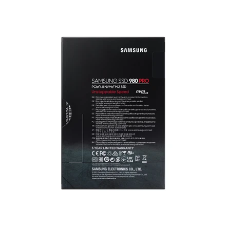 Kietasis diskas SSD SAMSUNG 980 Pro/1TB|M.2/NVMe/MZ-V8P1T0BW