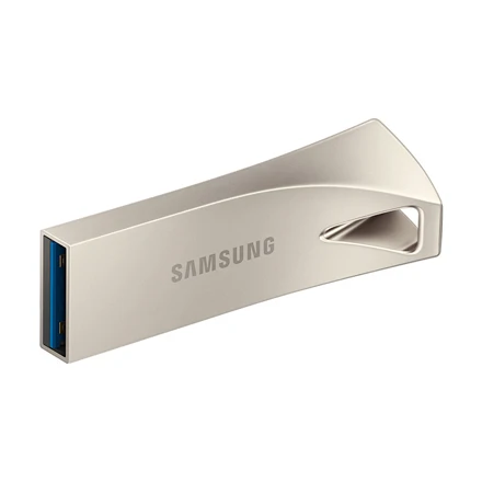 USB atmintinė SAMSUNG BAR Plus 128GB USB 3.1 (Šampaninė sidabrinė) MUF-128BE3/EU