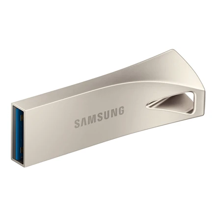 USB laikmena Samsung BAR Plus, 256 GB, Sidabrinės spalvos