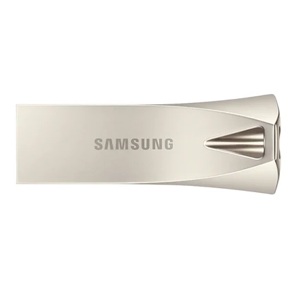 USB laikmena Samsung BAR Plus, 256 GB, Sidabrinės spalvos aprašymas - Prekės nuotrauka