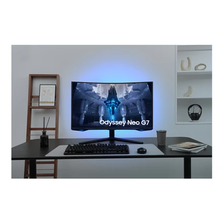 Monitorius Samsung LS32BG750NPX Gaming 165Hz 1ms Mini-LED + Quantum HDR 2000, Freesync Premium Pro, G-Sync Compatible UHD