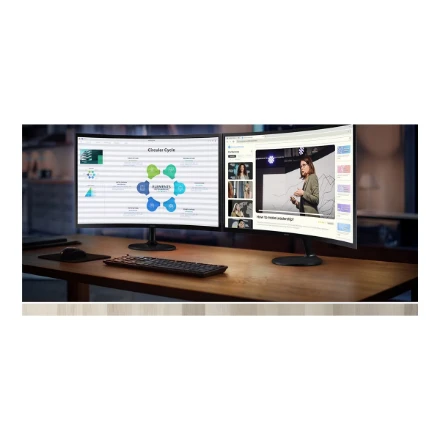 Monitorius Samsung | LS27D360GAUXEN | 27 " | VA | FHD | 16:9 | 100 Hz | 4 ms | 1920 x 1080 pikselių | 250 cd/m² | HDMI jungtys quantity 1 | Juodas