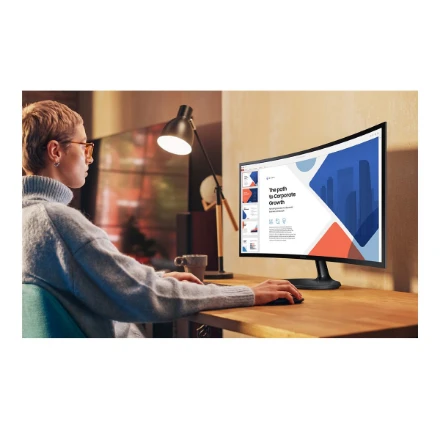 Monitorius Samsung | LS27D360GAUXEN | 27 " | VA | FHD | 16:9 | 100 Hz | 4 ms | 1920 x 1080 pikselių | 250 cd/m² | HDMI jungtys quantity 1 | Juodas