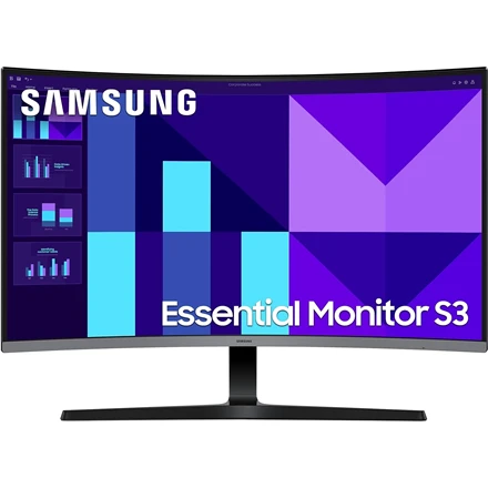 Monitorius Samsung  LS27D390GAUXEN 27 " | VA | FHD | 16:9 | 100 Hz | 4 ms | 1920 x 1080 pikselių | 250 cd/m² | HDMI jungtys quantity 1 | Juoda