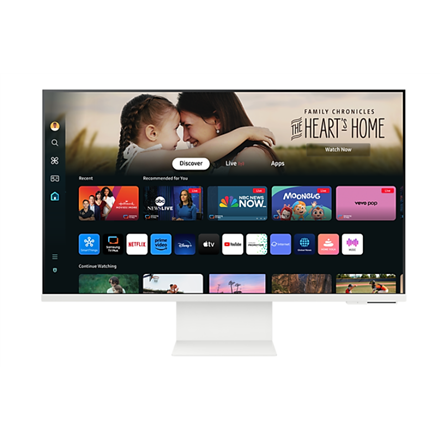 Monitorius Samsung | LS32DM801UUXDU | 32 " | VA | 16:9 | 60 Hz | 4 ms | 3840 x 2160 pikselių | 400 cd/m² | HDMI jungtys quantity 1 | Baltas