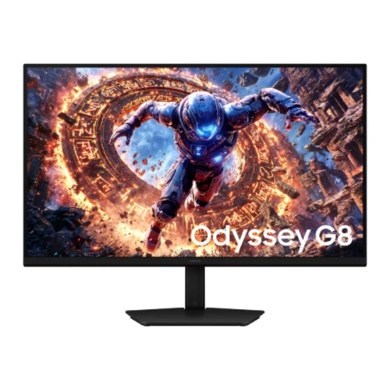 Samsung LS32HG802ESXEN 32" Odyssey OLED G8 S32HG802 Monitorius, 4K UHD 3840x2160/16:9/250cd/m2/0.03ms/240Hz/HDMI,USB,DP | Samsung