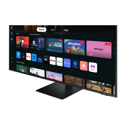 Monitorius Samsung | LS43DM702UUXDU | 43 " | VA | 4K | 16:9 | 60 Hz | 4 ms | 3840 x 2160 pikselių | 300 cd/m² | HDMI jungtys quantity 2 | Juodas