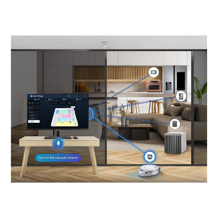 Monitorius Samsung | LS43DM702UUXDU | 43 " | VA | 4K | 16:9 | 60 Hz | 4 ms | 3840 x 2160 pikselių | 300 cd/m² | HDMI jungtys quantity 2 | Juodas