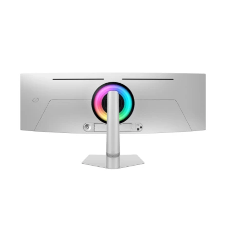 Monitorius Samsung | LS49DG934SUXEN Odyssey G9 G93SD | 49 " | OLED | DQHD | 32:9 | 240 Hz | 0.03 ms | 5120 x 1440 pikselių | 250 cd/m² | HDMI jungtys quantity 1 | Sidabrinis