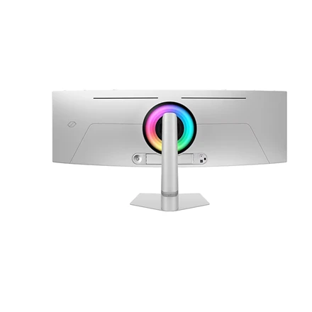 Monitorius Samsung | LS49DG934SUXEN Odyssey G9 G93SD | 49 " | OLED | DQHD | 32:9 | 240 Hz | 0.03 ms | 5120 x 1440 pikselių | 250 cd/m² | HDMI jungtys quantity 1 | Sidabrinis