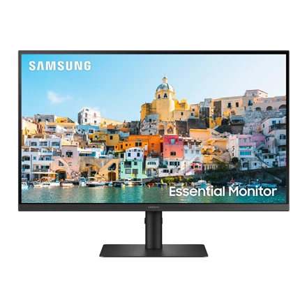 Monitorius SAMSUNG LS24A400UJUXEN 24 colių 1920x1080 IPS 16:9 5ms be belaidžio HAS / pasukamas / pasukamas / pakreiptas HDMI / DP / USB-C DOKAS 65 W USB3 šakotuvas VESA 100