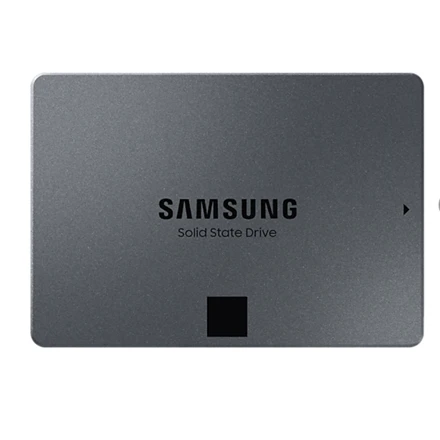Kietasis diskas SSD SAMSUNG 870 QVO 2TB/SATA 3.0/Rašymo greitis 530 MBytes/sec/Skaitymo greitis 560 MBytes/sec/TBW 720 TB/MTBF 1500000 hours/MZ-77Q2T0BW