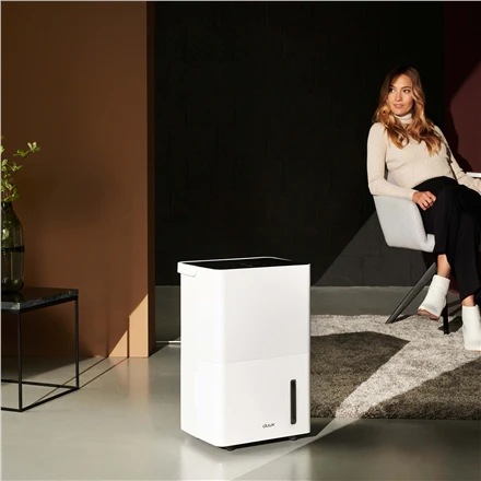 Oro sausintuvas Duux Smart Bora | Tinka kambariams iki 50 m² | Vandens bako talpa 4 l | Baltas