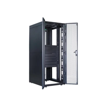 Schneider Electric APC EASY RACK 800MM/42U/800MM WITH ROOF, SIDE PANEL,CASTORS,FEET AND 4 BRACKETS, NO BOTTOM, Juodas